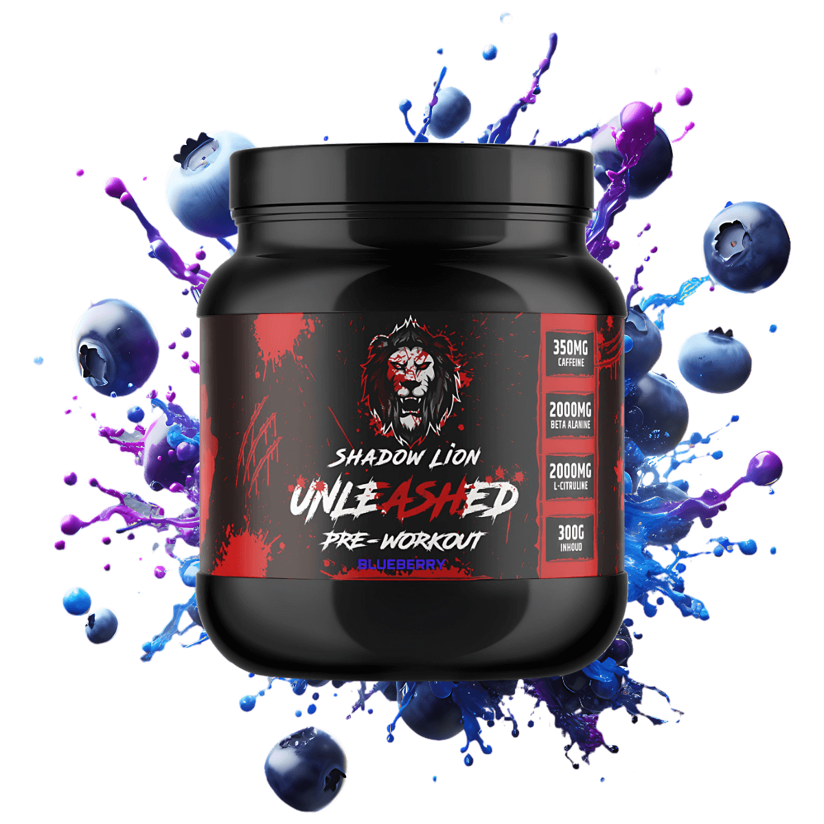UNLEASHED Pre - Workout - ShadowLion.nl