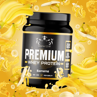 Premium Whey Proteïn | Banana - ShadowLion.nl