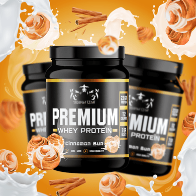 Premium Whey Proteïn | Cinnamon Bun - ShadowLion.nl
