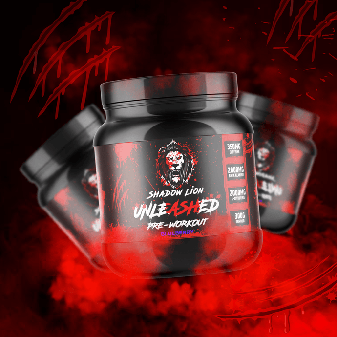 UNLEASHED Pre-Workout | BlueBerry - ShadowLion.nl