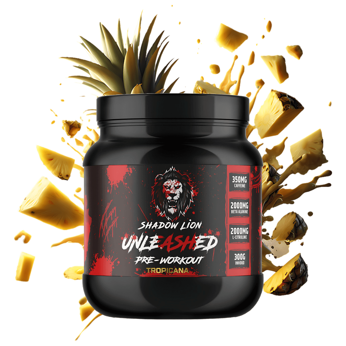 UNLEASHED Pre - Workout - ShadowLion.nl
